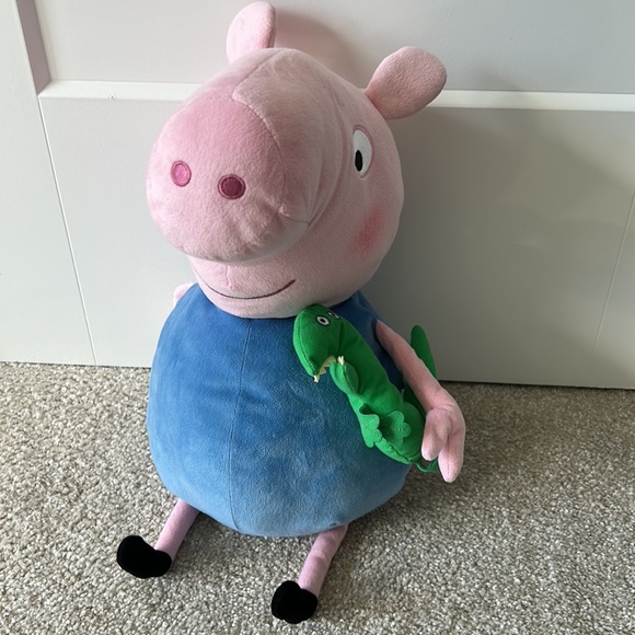 Peppa Pig Stuffies & Carabiner Necklace - Picture 2 of 9